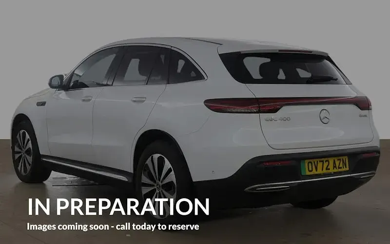 Used Mercedes EQC400 300 kW (408 HP) 2022 White SUV