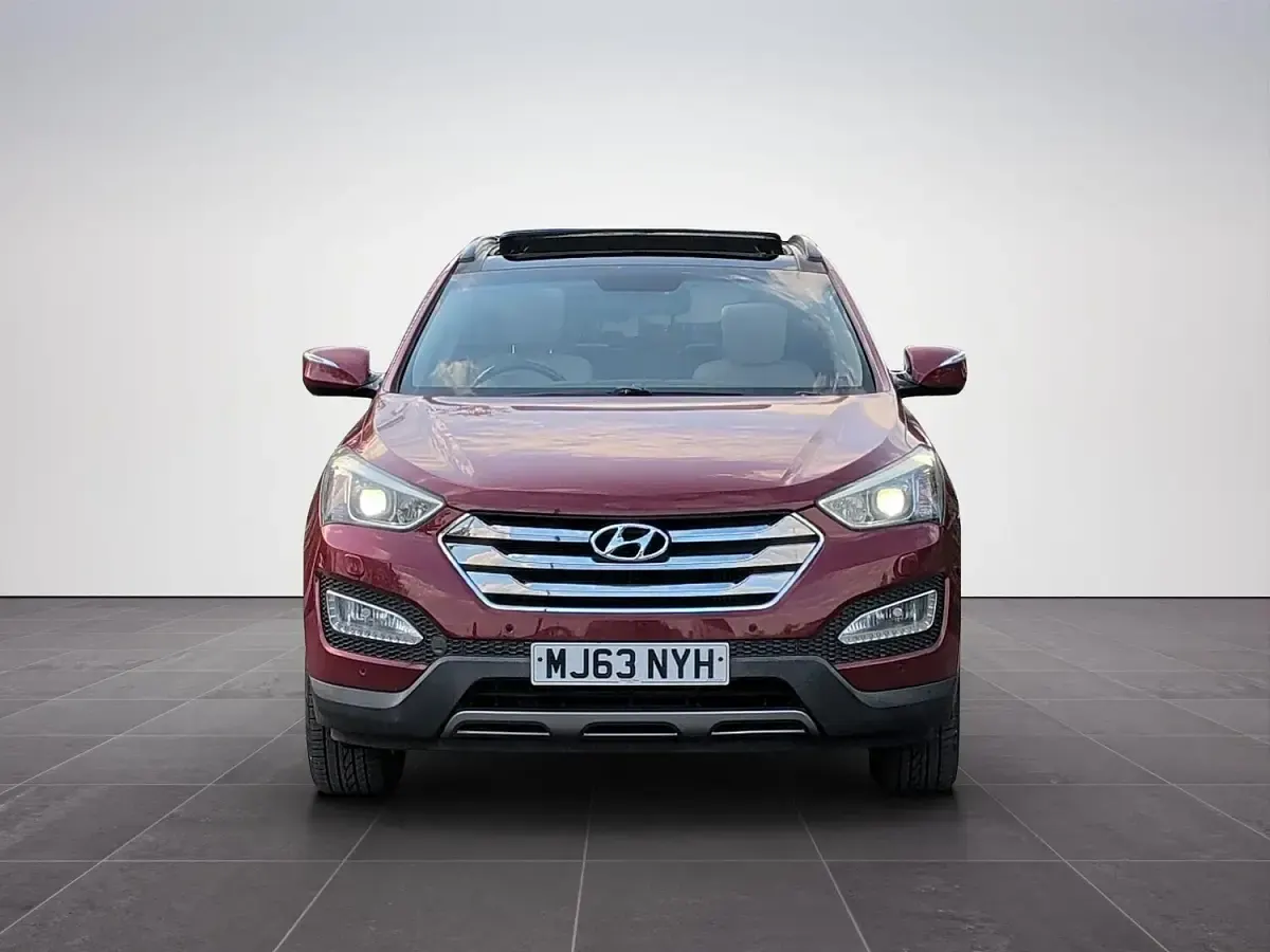 Used Hyundai Santa Fe Premium SE 197 HP (144 kW) 2013 Red SUV