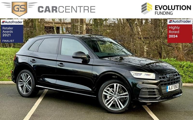 Black Used 2017 Audi Q5 S-Line SUV | £16,600 (Fair price) - Image 1/4