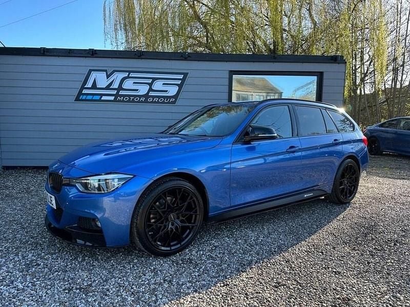 Used BMW 320 M Sport 190 HP (139 kW) 2018 Blue Estate