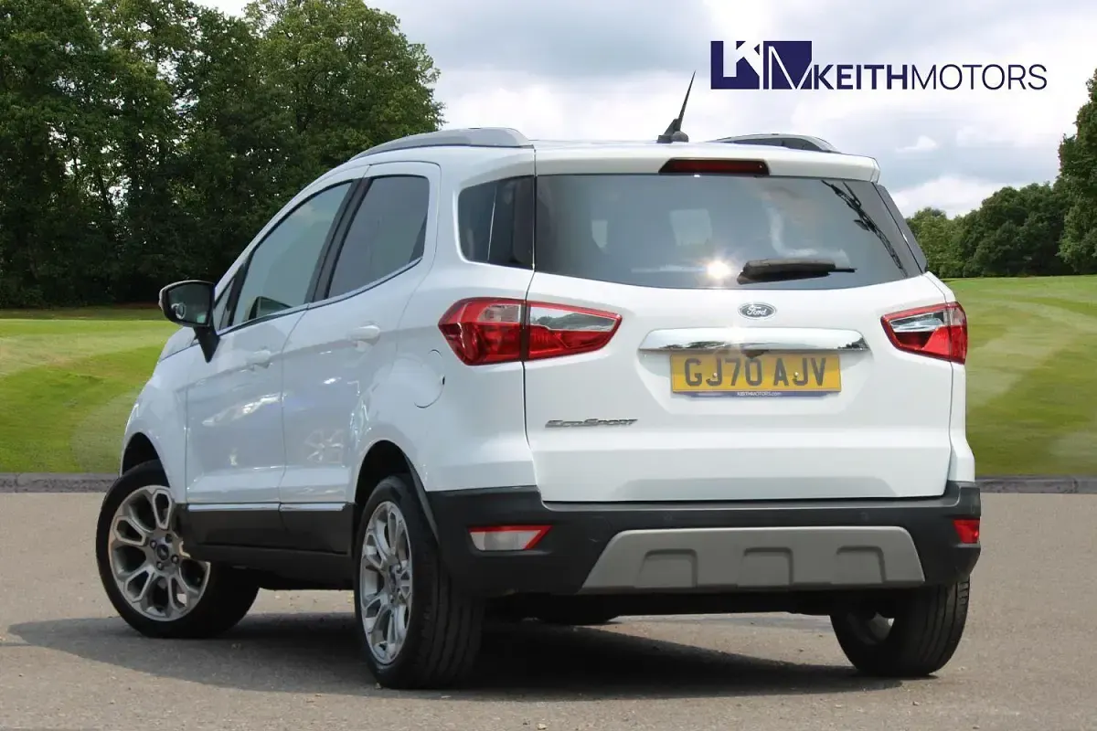 Used Ford Ecosport Titanium 125 HP (91 kW) 2020 White SUV
