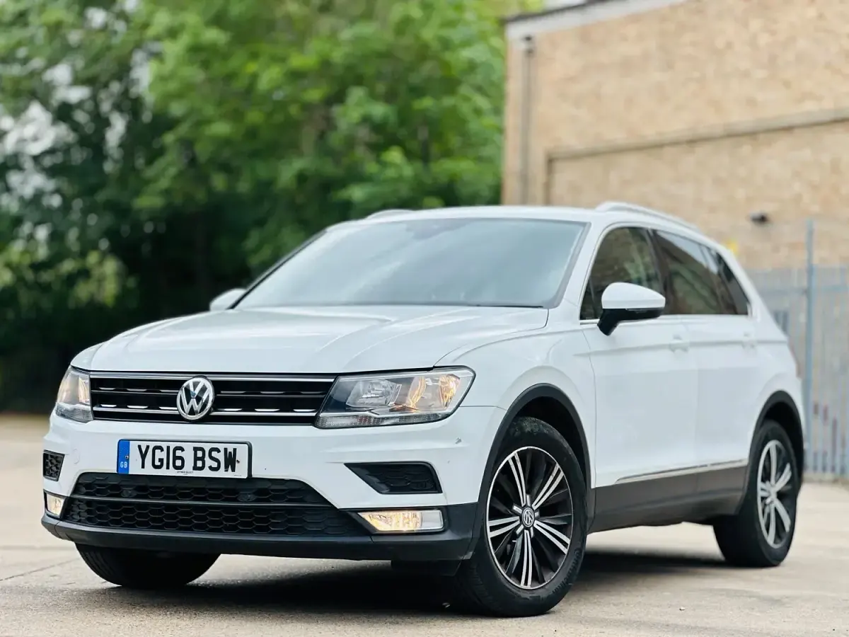 Used VW Tiguan SE 150 HP (110 kW) 2016 White SUV