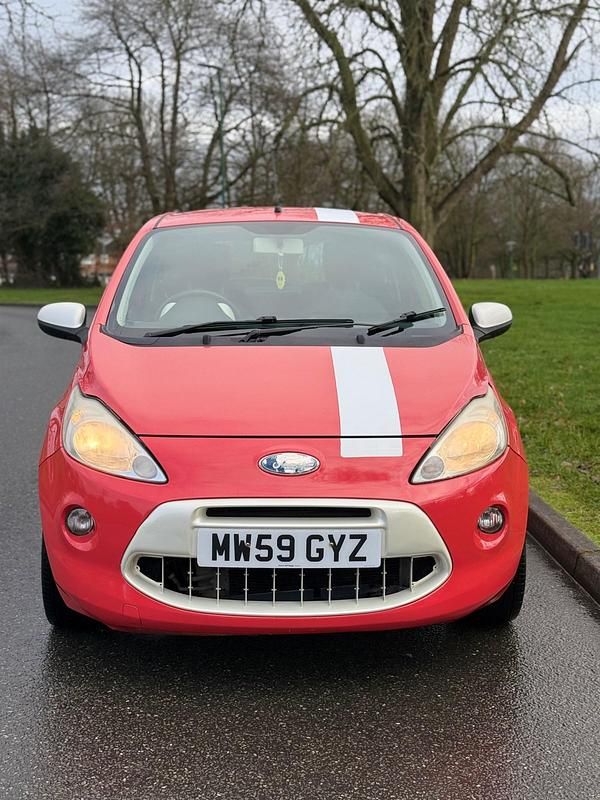 Used Ford Ka Zetec 2010 Red Hatchback