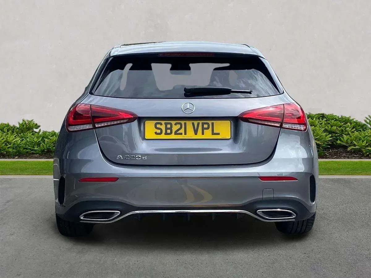 Used Mercedes A220 AMG line 2021 Grey Hatchback
