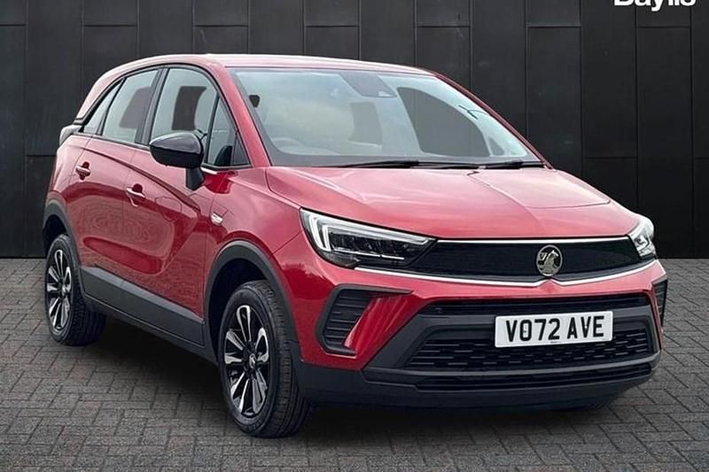 Used Vauxhall Crossland Design Edition 2022 Red SUV