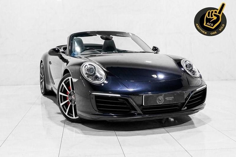 Black Used 2016 Porsche 911 Carrera S Cabriolet Cabriolet | £51,038 (Fair price) - Image 1/4
