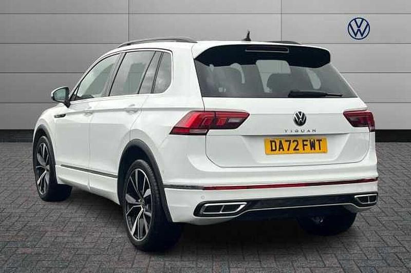 Used VW Tiguan R-line 150 HP (110 kW) 2022 White SUV