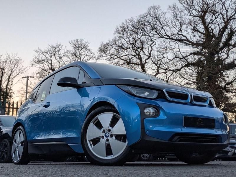 Used BMW i3 Comfort Edition 170 HP (125 kW) 2017 Blue Hatchback