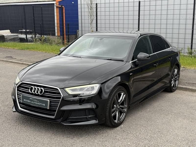 Used Audi A3 S-Line 2020 Black Sedan