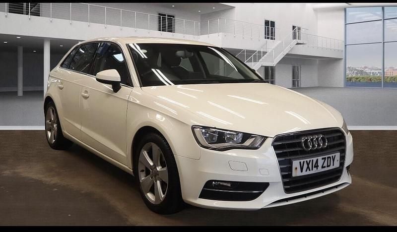White Used 2014 Audi A3 Sportback Sport Hatchback | £8,440 (Fair price) - Image 1/4