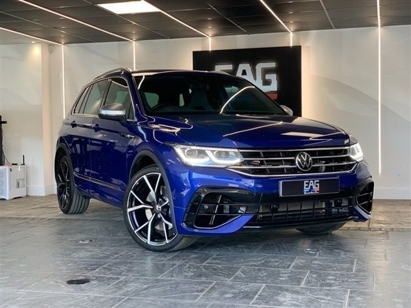 Blue Used 2021 VW Tiguan R SUV | £32,995 (Fair price) - Image 1/1