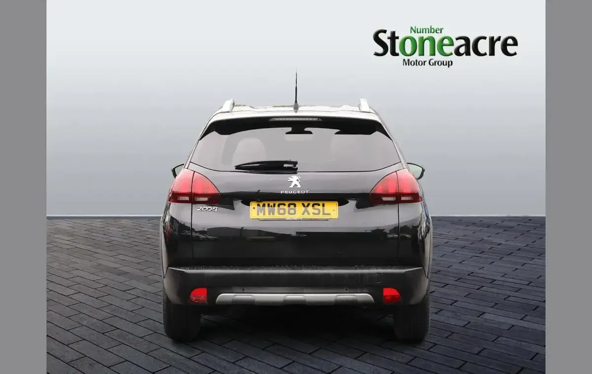 Used Peugeot 2008 Allure Premium 82 HP (60 kW) 2018 Black SUV