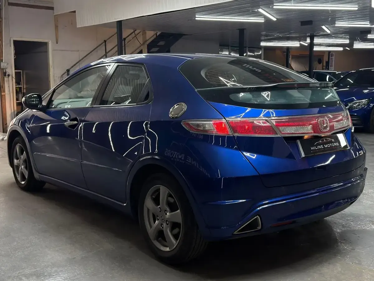 Begagnad Honda Civic SI 2011 Blå Halvkombi