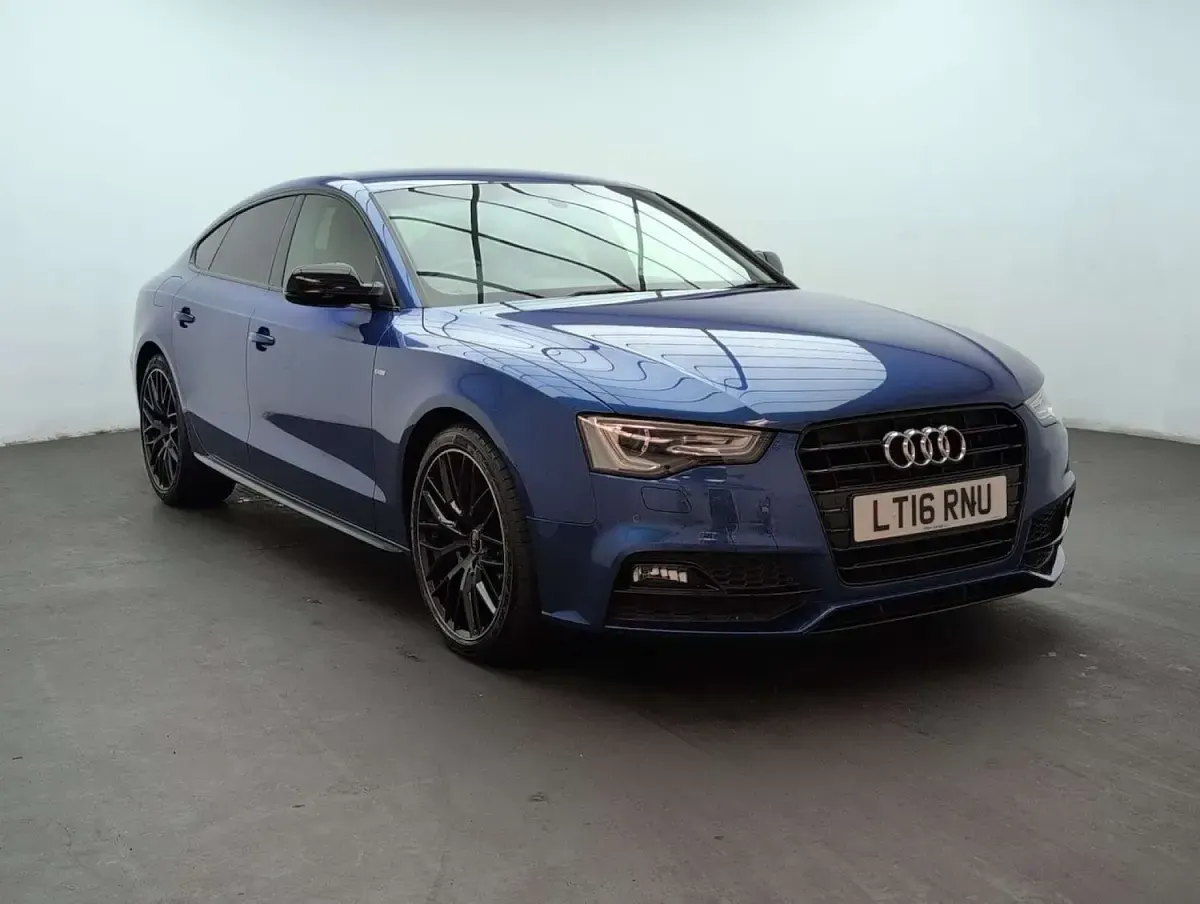 Used Audi A5 Black Edition 2016 Blue Coupe