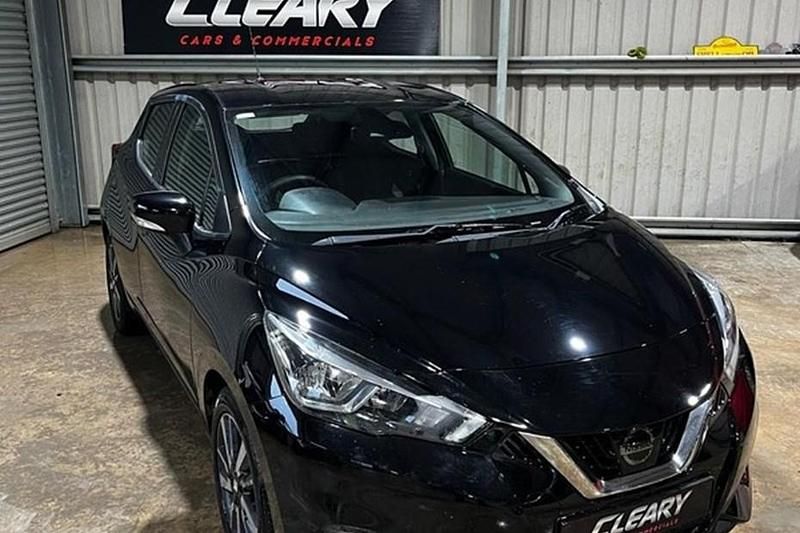 Used Nissan Micra Acenta 71 HP (52 kW) 2018 Black Hatchback