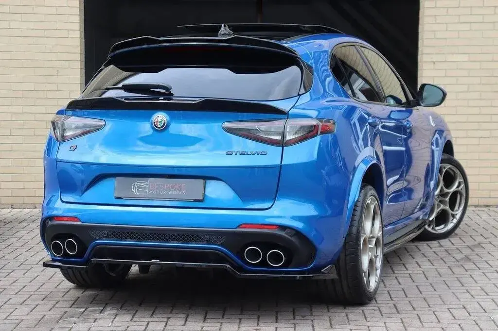 Used Alfa Romeo Stelvio Quadrifoglio 510 HP (375 kW) 2021 Blue SUV