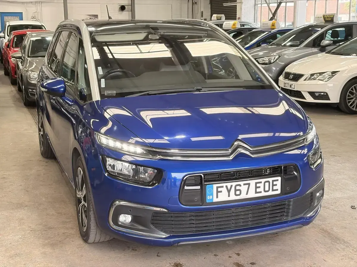 Used Citroën Grand C4 Picasso Flair 130 HP (95 kW) 2018 Blue MPV