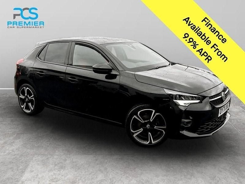 Used Vauxhall Corsa SRi 100 HP (73 kW) 2021 Black Hatchback