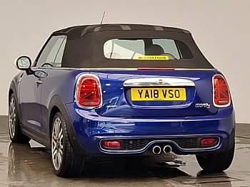 Used Mini Cooper S Cabriolet 192 HP (141 kW) 2018 Blue Cabriolet