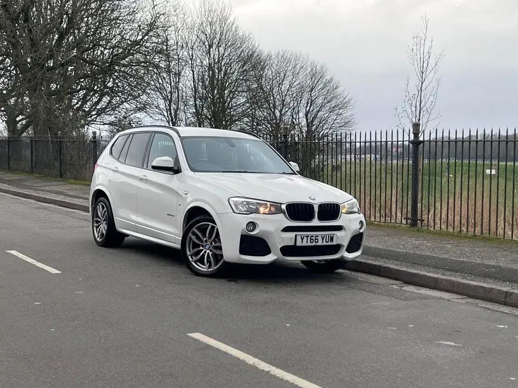 Used BMW X3 M Sport 190 HP (139 kW) 2016 White SUV
