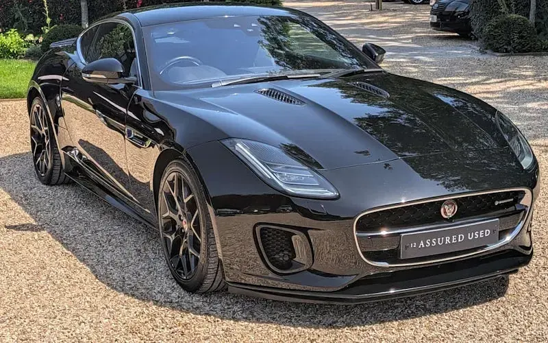 Used Jaguar F-Type R-Dynamic 340 HP (250 kW) 2018 Black Coupe