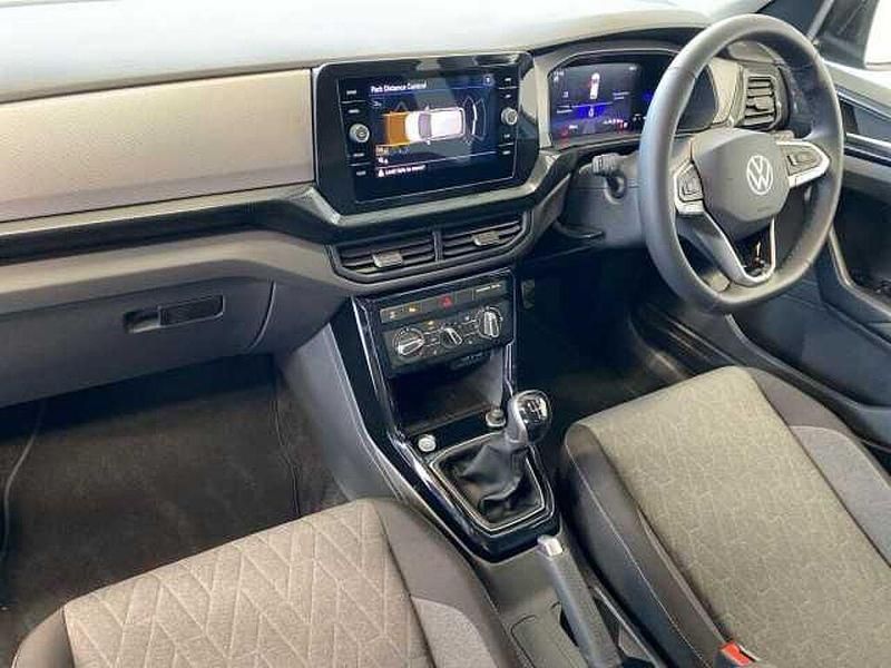 New VW T-Cross Match 95 HP (69 kW) 2025 Black SUV