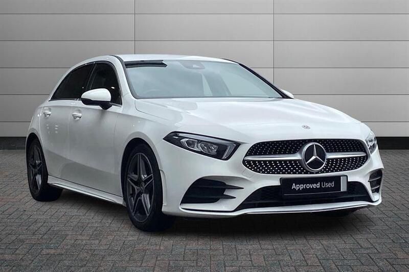 White Used 2021 Mercedes A180 AMG line Hatchback | £19,250 (Fair price) - Image 1/4