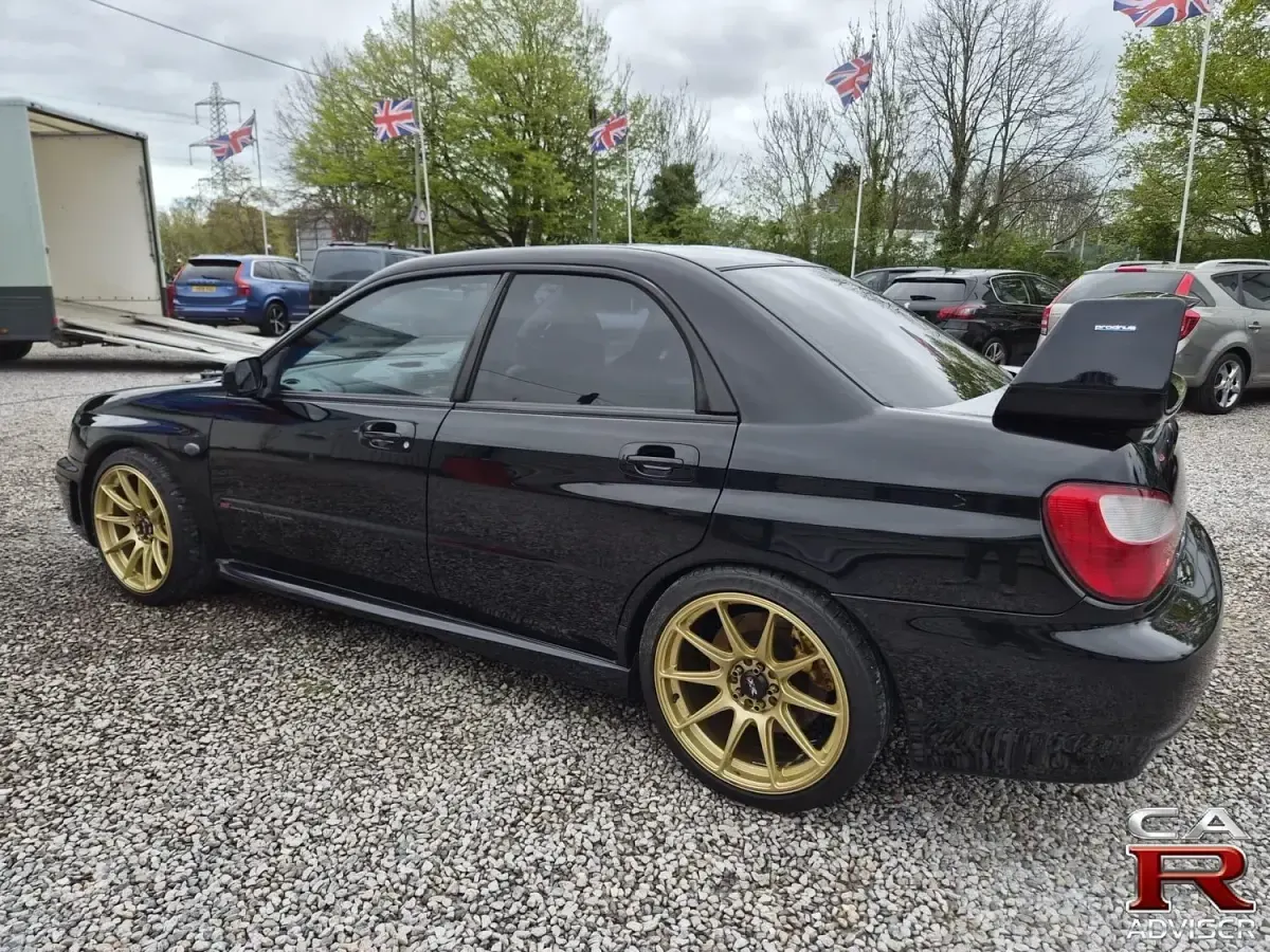 Używany Subaru Impreza 299 KM (219 kW) 2002 Niebieski Sedan/Limuzyna