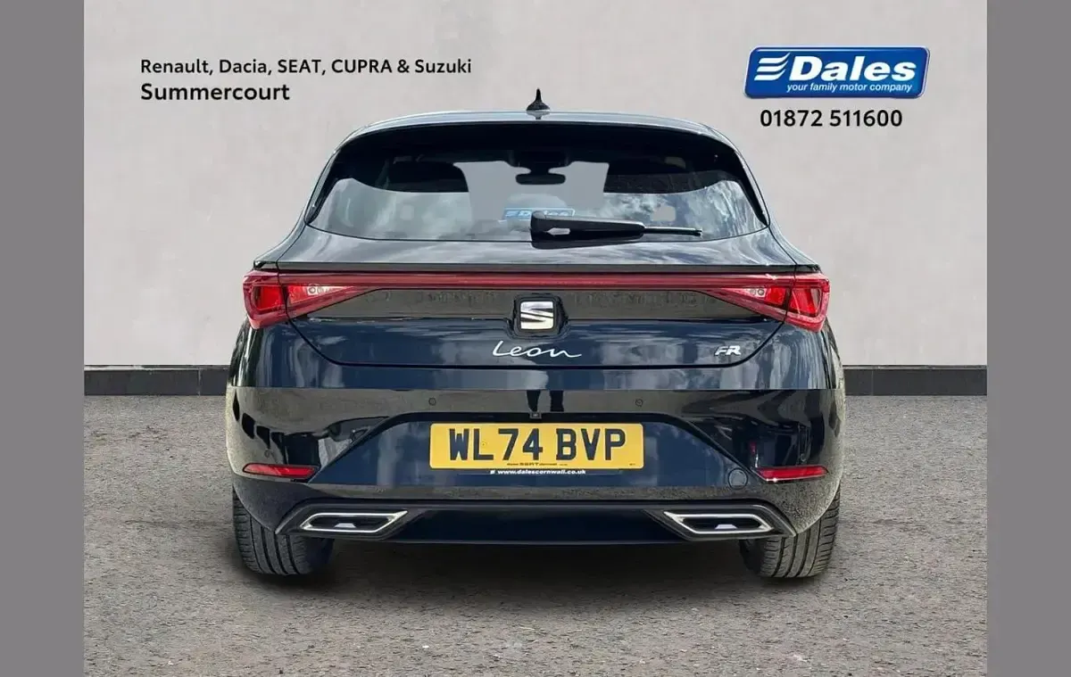 Used Seat Leon FR 108 HP (79 kW) 2025 Black Hatchback
