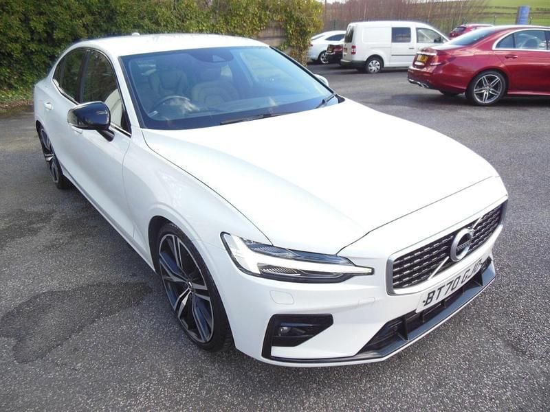 Used Volvo S60 R-Design 2020 White Sedan