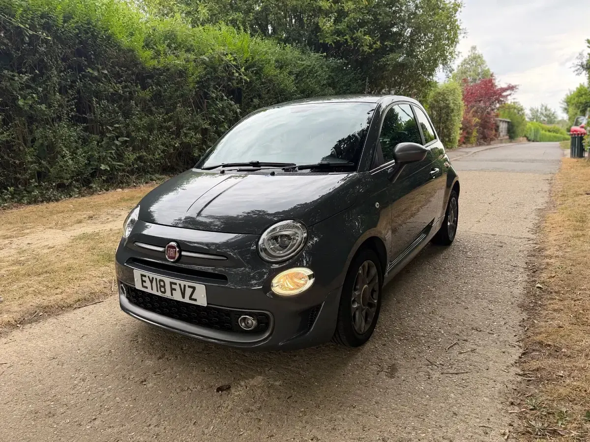 Used Fiat 500 S 69 HP (50 kW) 2018 Grey Hatchback