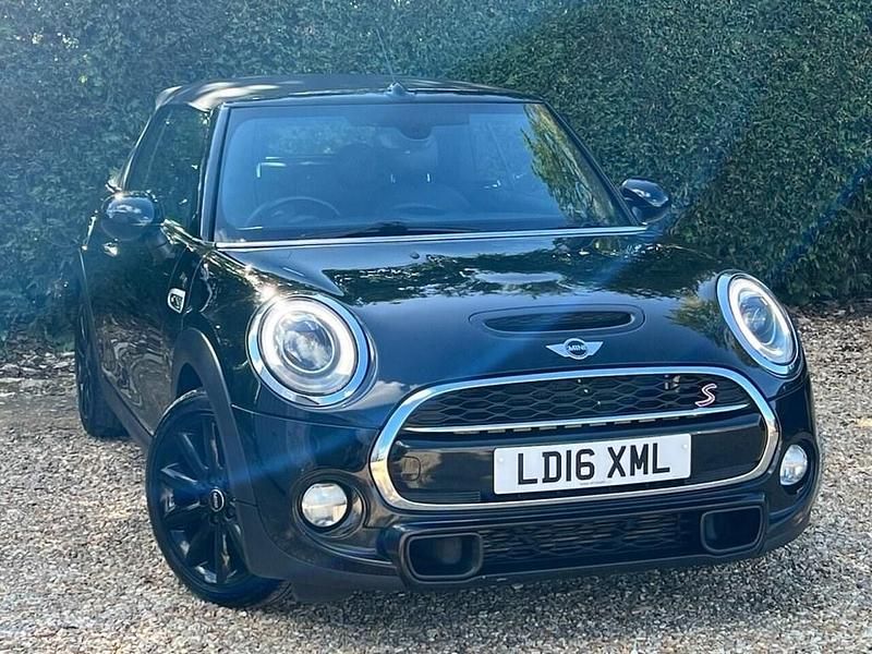 Black Used 2016 Mini Cooper S Cabriolet Cabriolet | £8,997 (Fair price) - Image 1/3