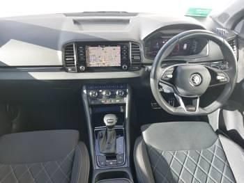 Used Skoda Karoq SportLine 150 HP (110 kW) 2024 Silver SUV