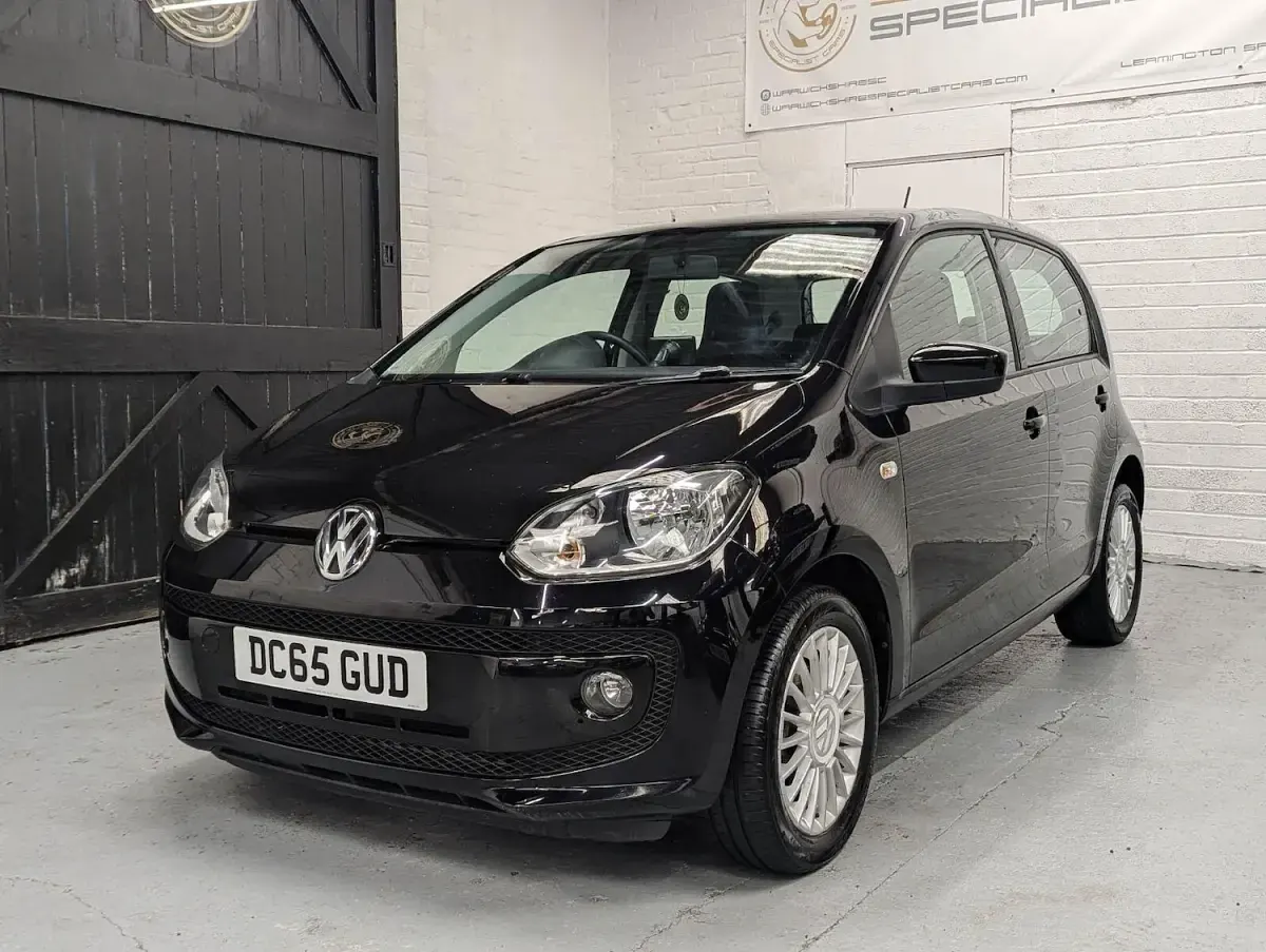 Used VW up! high up! 75 HP (55 kW) 2016 Black Hatchback