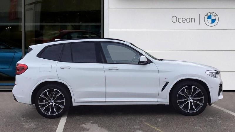 Used BMW X3 M Sport 187 HP (137 kW) 2019 White SUV
