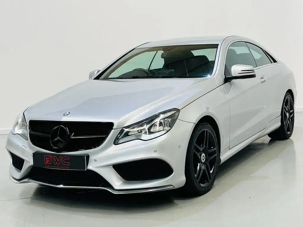 Used Mercedes E250 AMG 204 HP (150 kW) 2014 Silver Coupe
