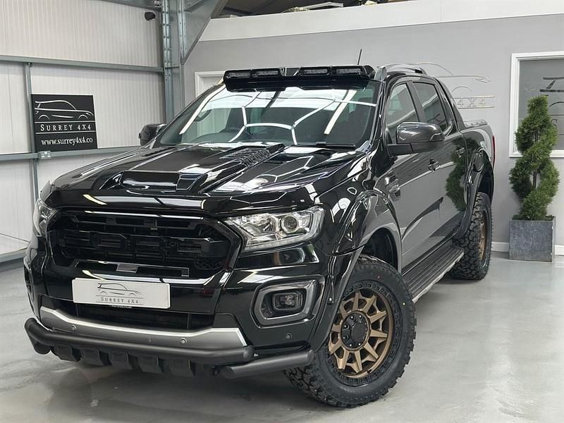Black Used 2020 Ford Ranger Wildtrack Pickup | £25,990 - Image 1/4