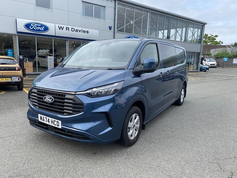 Used Ford Transit Custom Limited 136 HP (100 kW) 2024 Blue Van