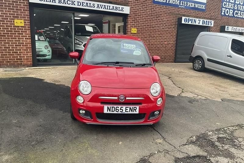 Used Fiat 500 S 69 HP (50 kW) 2014 White Hatchback
