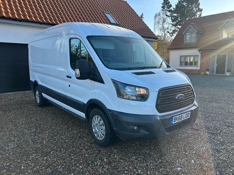 Used Ford Transit 130 HP (95 kW) 2018 White Van