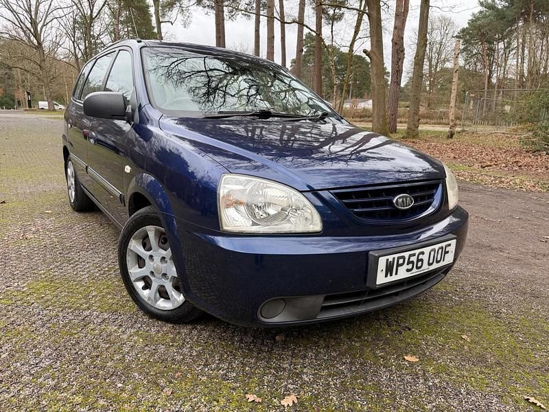 Used Kia Carens 144 HP (105 kW) 2007 Blue MPV