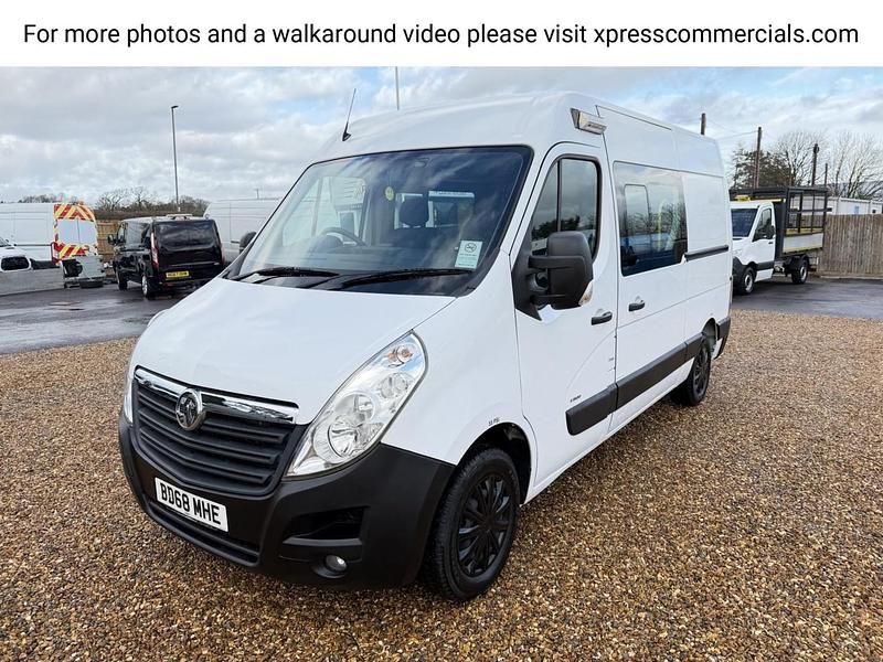 Used Vauxhall Movano 130 HP (95 kW) 2018 White MPV