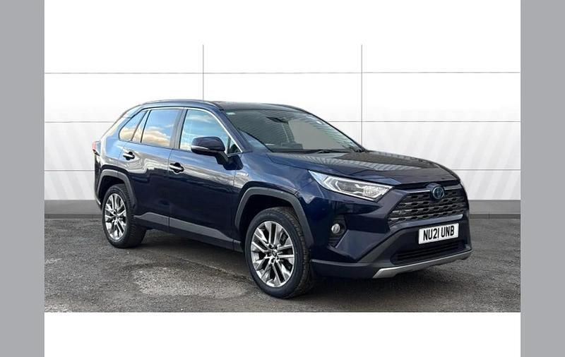Used Toyota RAV4 Hybrid 218 HP (160 kW) 2021 Blue SUV