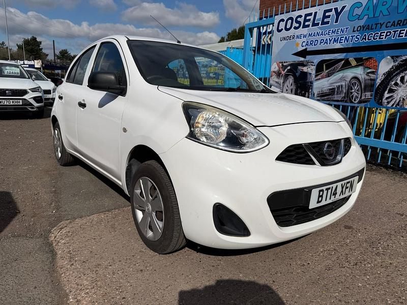 Used Nissan Micra Visia 2014 White Hatchback