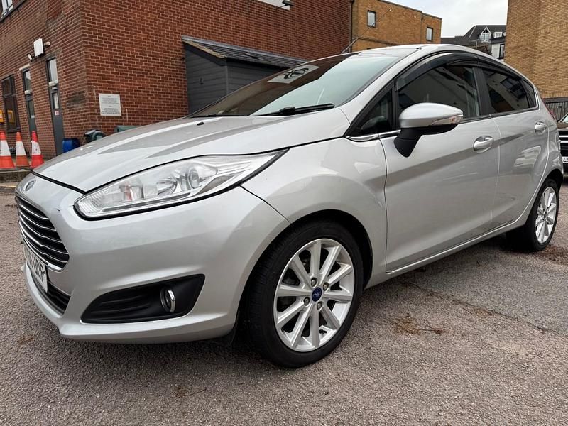 Used Ford Fiesta Titanium 2017 Silver Hatchback