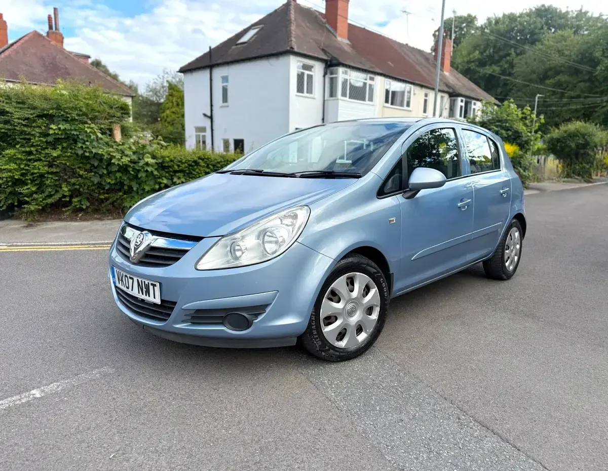 Used Vauxhall Corsa Club 90 HP (66 kW) 2007 Blue Hatchback