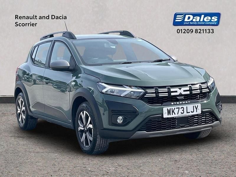 Special solid dusty grey Used 2023 Dacia Sandero Journey Hatchback | £13,750 (Fair price) - Image 1/4