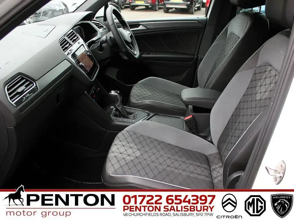 Used VW Tiguan R-line 150 HP (110 kW) 2021 White SUV