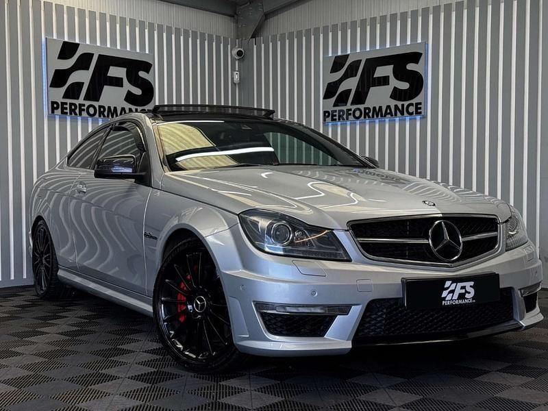 Silver Used 2011 Mercedes C63 AMG Edition 1 Coupe | £19,750 (Fair price) - Image 1/4
