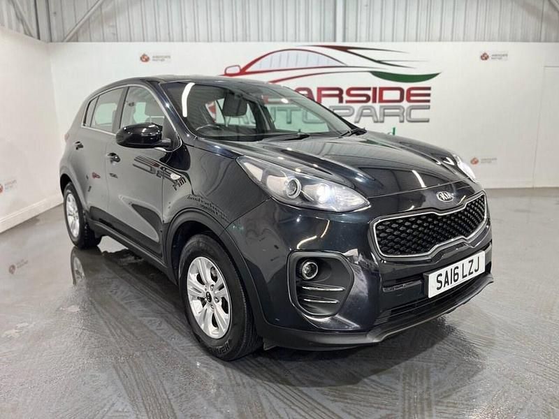 Black Used 2016 Kia Sportage 2 SUV | £6,599 (Good price) - Image 1/4